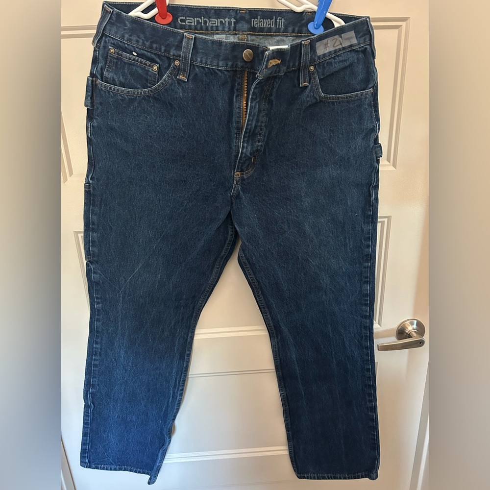 Carhartt relaxed fit work jeans